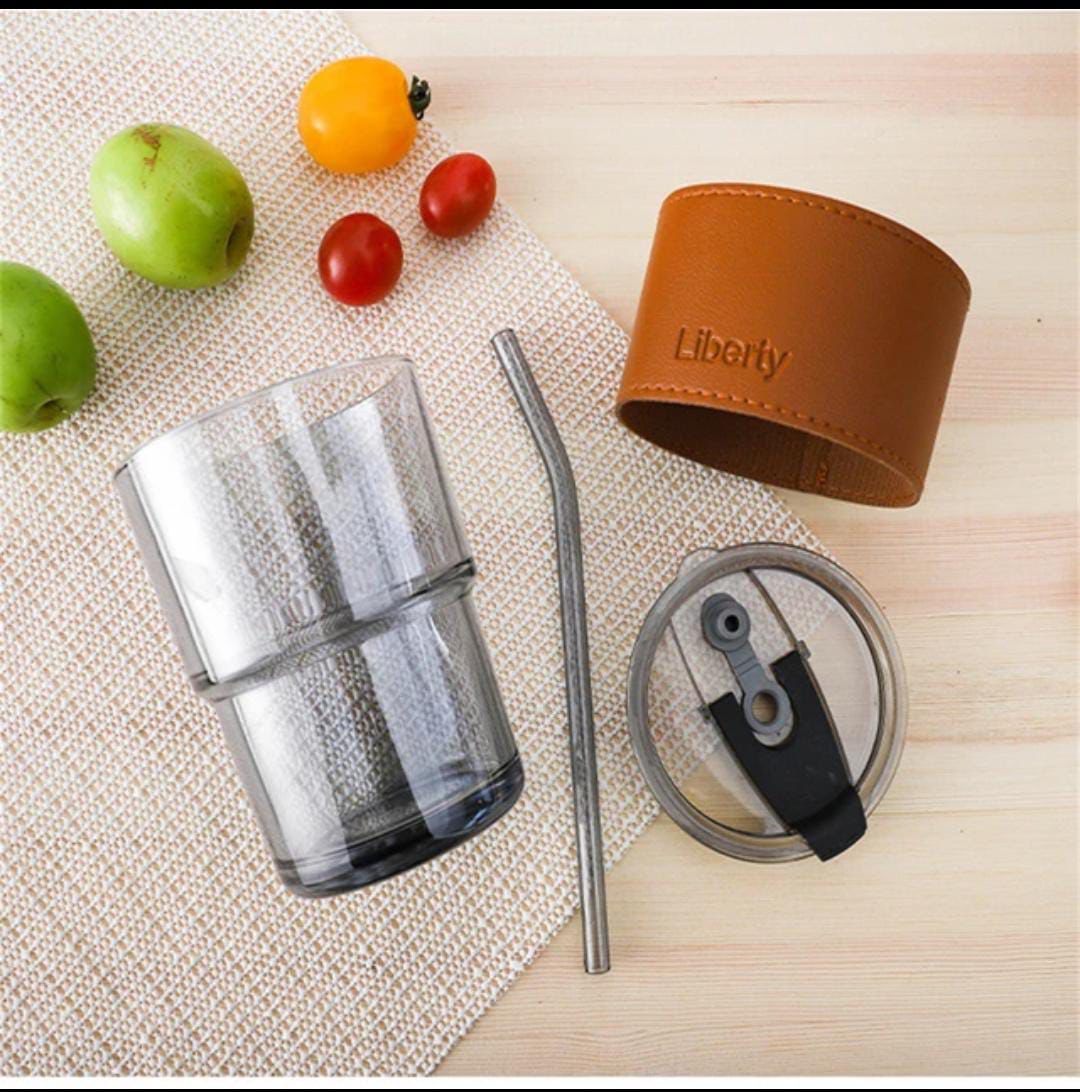 Leather Juice Cup