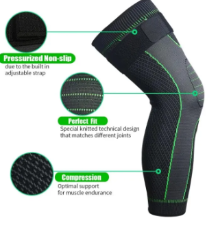 Elastic Knee Support Belt – Adjustable Compression Brace for Pain Relief
