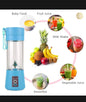 Mini Portable USB Rechargeable Juicer Blender – 6 Blades, 380ml