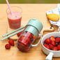 New Rechargeable Portable Juicer with Straw