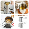 STAINLESS STEEL DEEP FRYING POT