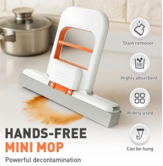 Mini Sponge Mop for Table, Kitchen & Office Cleaning