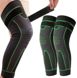 Elastic Knee Support Belt – Adjustable Compression Brace for Pain Relief